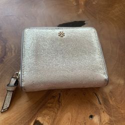 Tory Burch Metallic Wallet