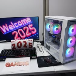 2025 Deals " Zalman GEN3 Gaming PC Bundle Computer Setup 79 Games+Wi-Fi 