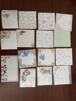 Kawaii Disney Sanrio Stationary Stickers Lot