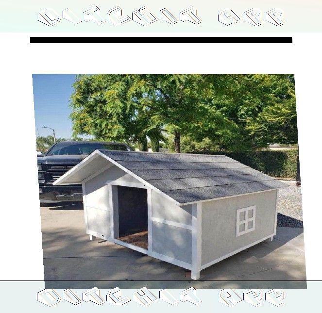 about house Outside Pet Houses - Strong Homes for Happy Animals