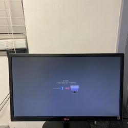 LG Monitor 24 inch (HDMI, DVI, VGA Ports)