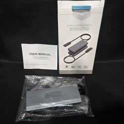 New Surface Docking Station, 11-in-1 Travel Hub for Surface Pro