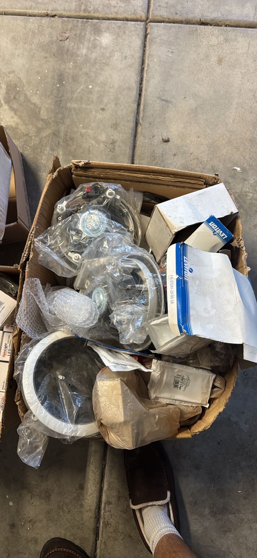 Lightbulbs, Switches, Outlets, Plate Covers, Home Speakers