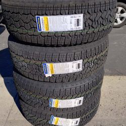 Dodge Ram 🐏 Tires New Goodyear Wrangler  Trailrunner AT 275 60R20 $780 Set Of Four Install Mount And Balance 