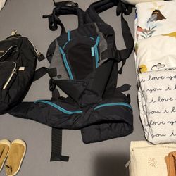 Baby Carrier And Diaper Bag 