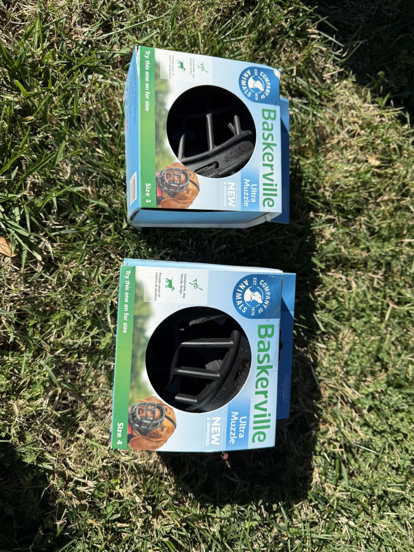 Baskerville Muzzles. Size 3 & 4 Available. Never Used. $15 Each Or Both For $25