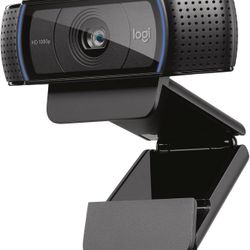 Logitech C920x HD Pro PC Webcam, Full HD 1080p/30fps Video, Clear Audio, HD Light Correction, Works with Microsoft Teams, Google Meet, Zoom, Nintendo 