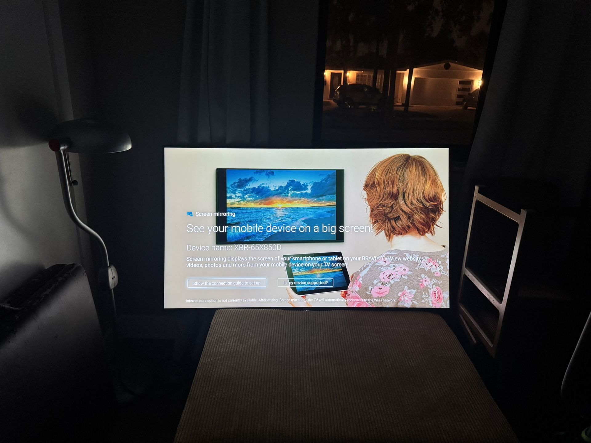 65” Sony LED Smart Tv