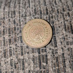 1981 Chuck E Cheese Coin 