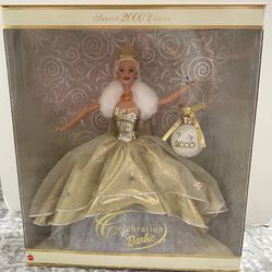Vintage Mattel Celebration Barbie Special 2000 Edition New In Box