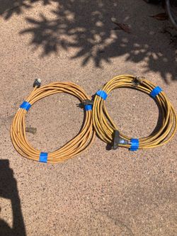 50’ extension cords