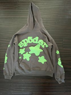 Sp5der Beluga Hoodie ‘Slate Green/Grey