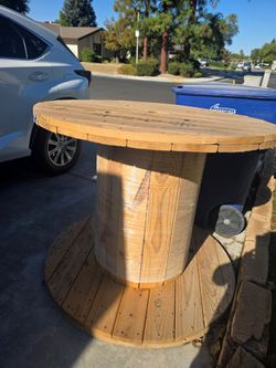 Wood Spool 48" w x 38" h