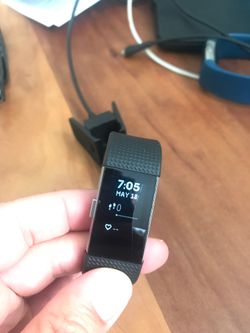 Fitbit charge 2 black band used
