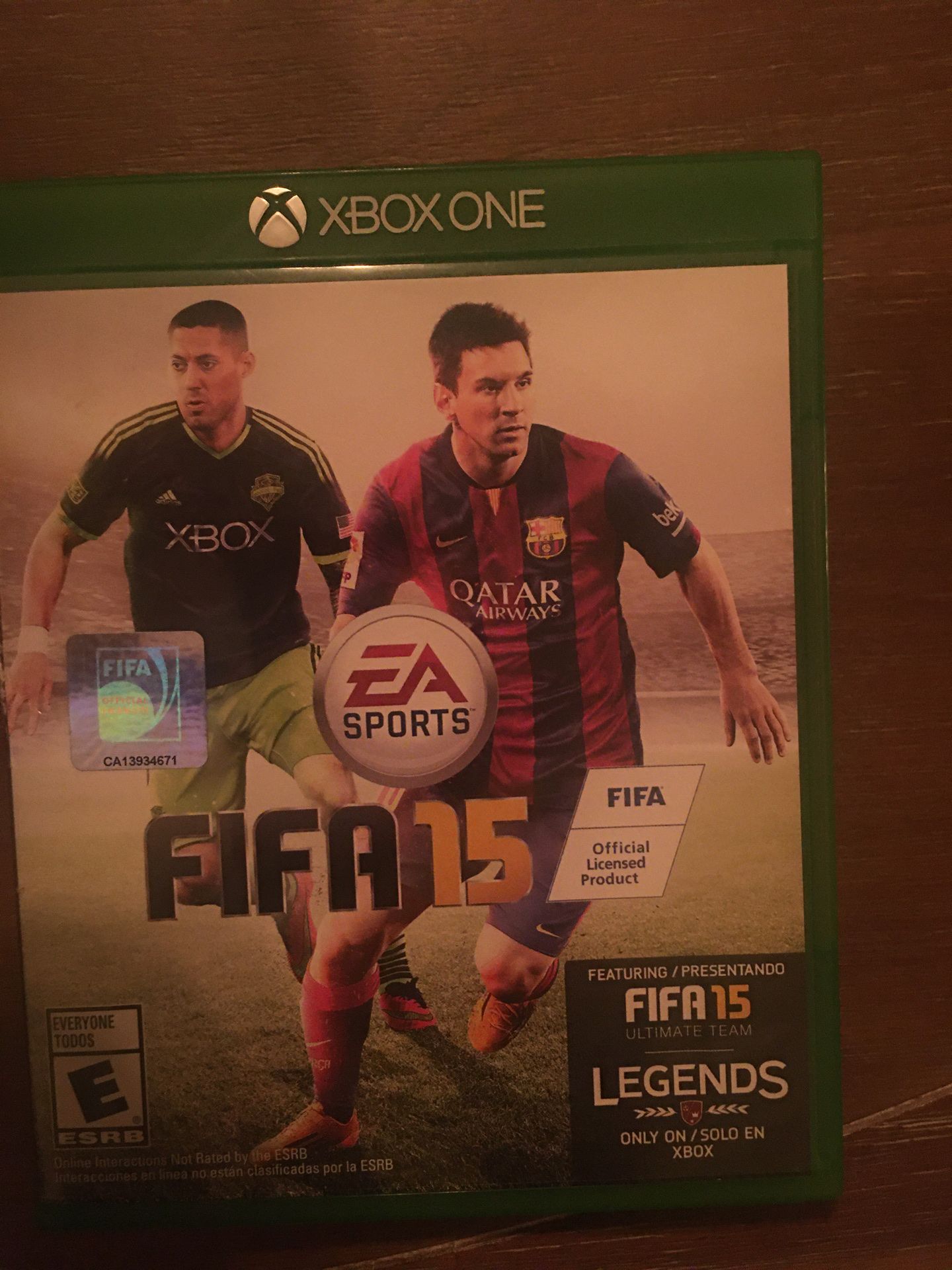 Xbox one fifa 15