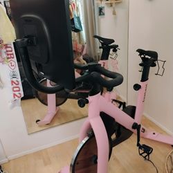 Free Beat Pink Exercise Bike