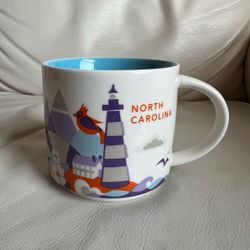 Starbucks North Carolina You Are Here Collection Lighthouse Mug