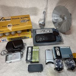 Vintage Minox Model A III (spy camera) Package