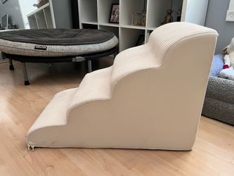 4 Step Sturdy Padded Pet Dog Ramp Stairs
