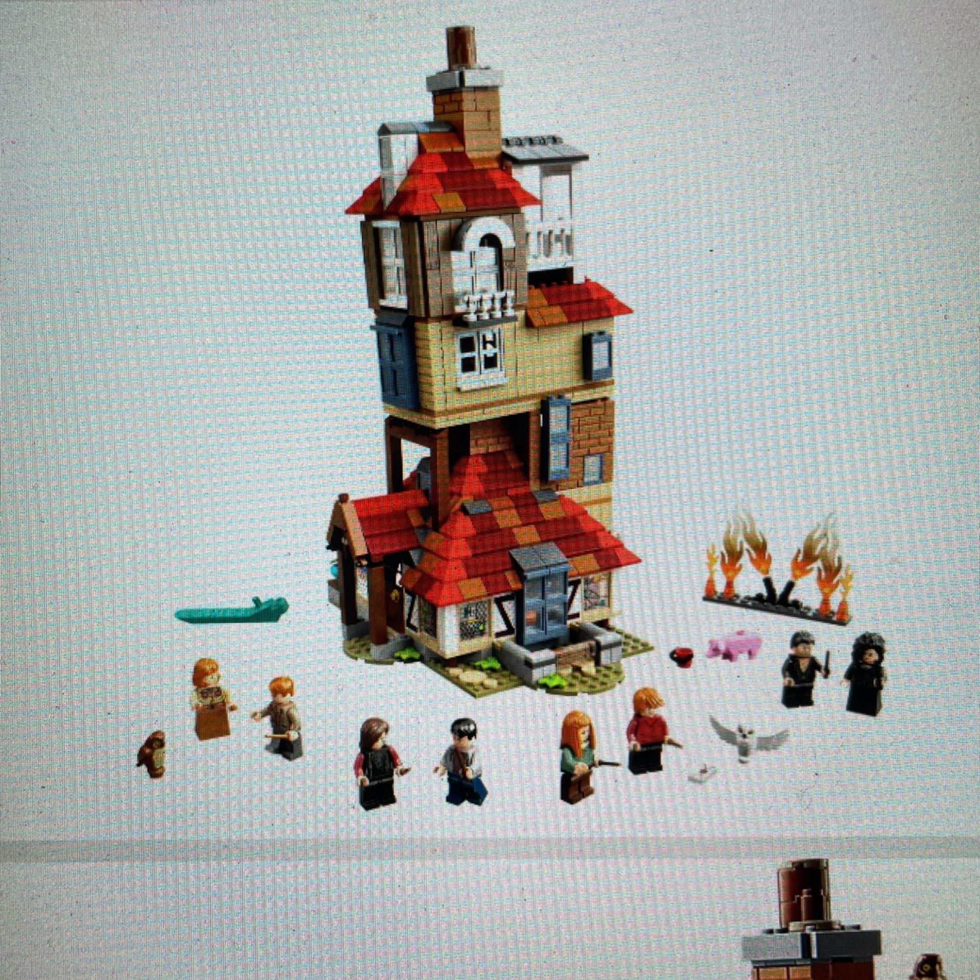 Lego Harry Potter Hogwarts Attack on the Burrow