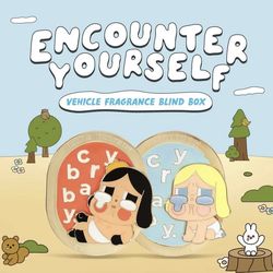 pop mart crybaby encounter yourself vehicle fragrance - heartbroken baby