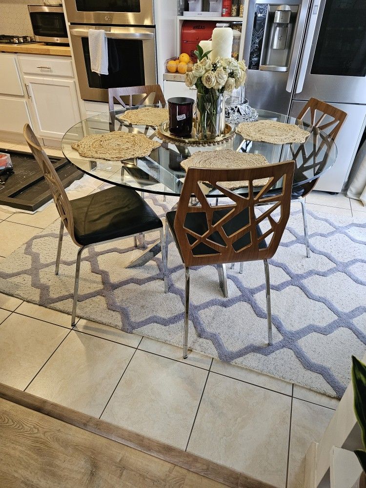 Glass Dining Table