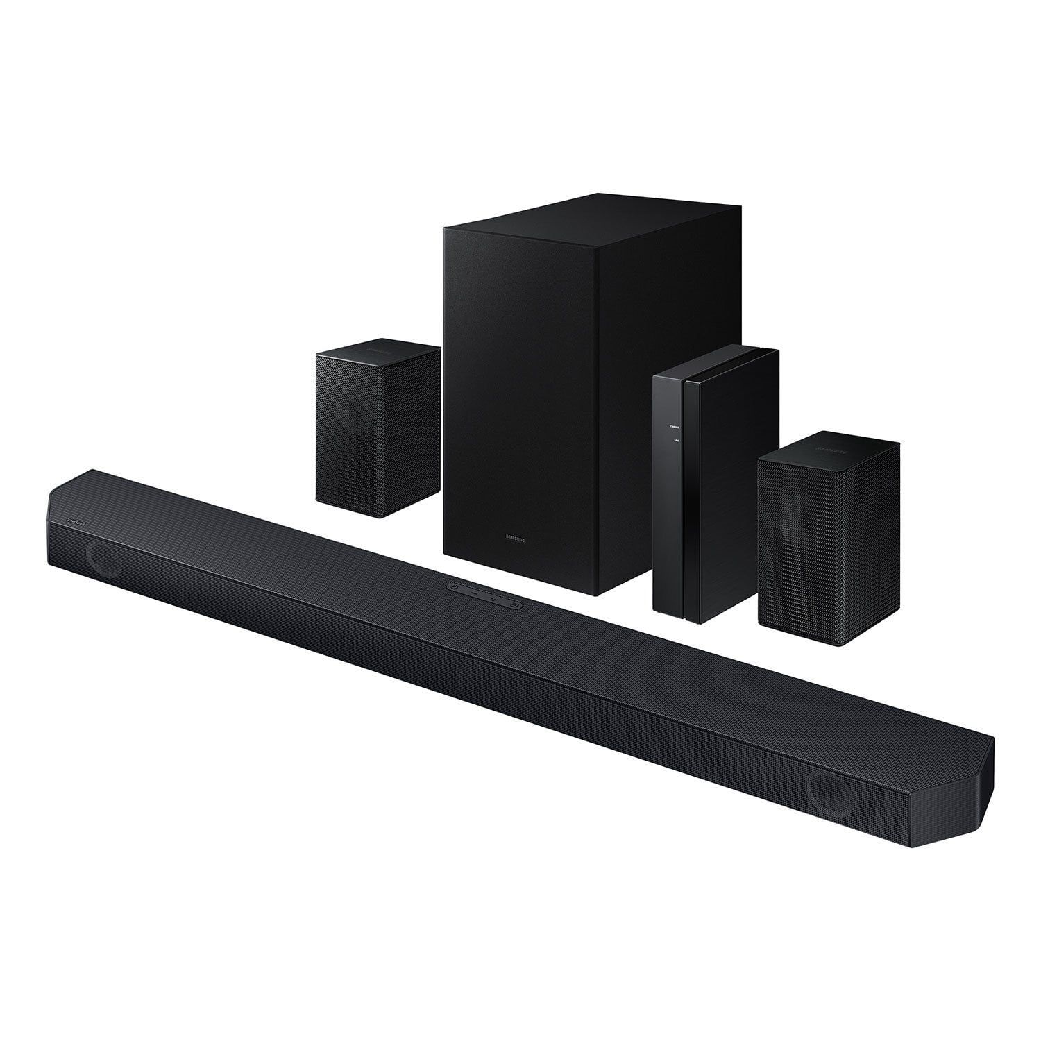 SAMSUNG Q-series (Q65C) 5.1 Channel Sound Bar with Wireless Subwoofer, Q-Symphony & Dolby ATMOS Audio $299.99