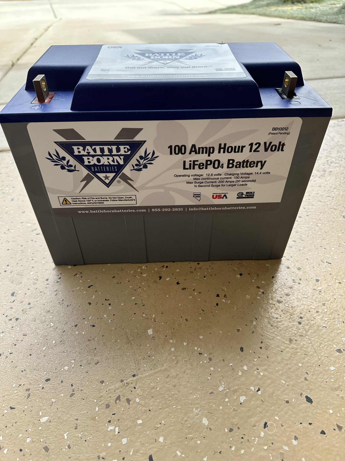 Battle Born 100 Ah 12V LiFePO4 Deep Cycle Battery for Sale in San Marcos,  CA - OfferUp