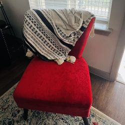 Red Accent Chair