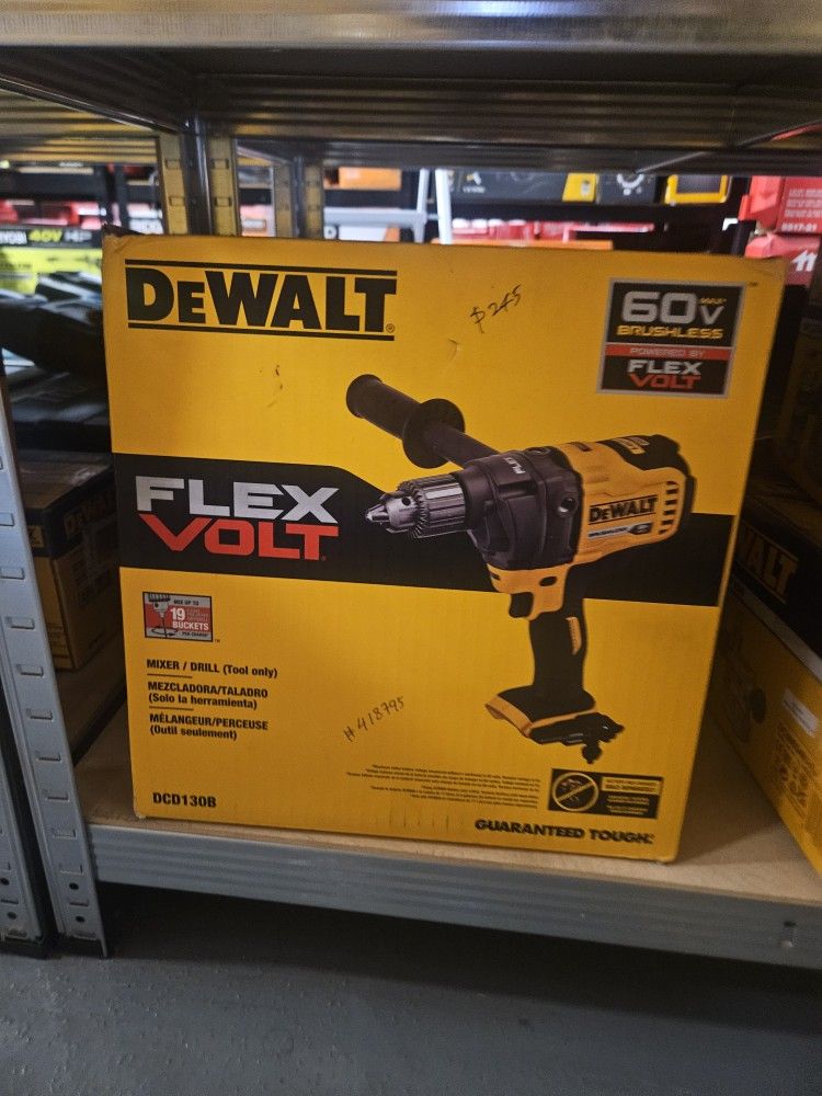 Dewalt 60v Max Flex Volt Mixer/Drill Tool Only