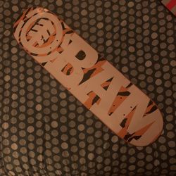 BAM Margera Rare Tiger Stripe Element Skateboard Deck