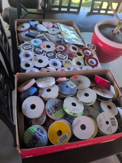 Large Lot of Craft Ribbon Spools