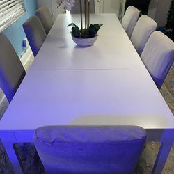 Table with 8 Chairs