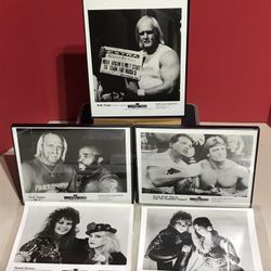 1985 Vintage Wwf Wrestlemania One Worldwide Preston Media Photos 8 X 10 Very Rare