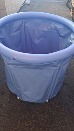 NEW Portable Freestanding Soaking Bathtub. All Accessories included