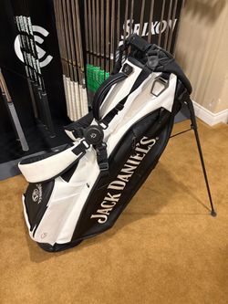Vessel x Jack Daniel’s Golf Stand Bag – Black & White
