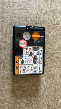 Portable Tire Inflator and Repair Kit