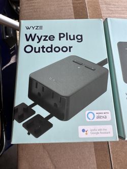 Wyze Plug Outdoor, New in Box $12 for one or 2 for $20