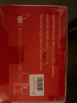 Cordless stick vacuum