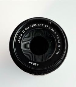 Used Lens EF-S 55-360mm F4-5.6 STM for immediate sale.