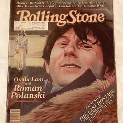 Rolling Stone Magazine April 2 1981 issue 340 Roman Polanski cover 