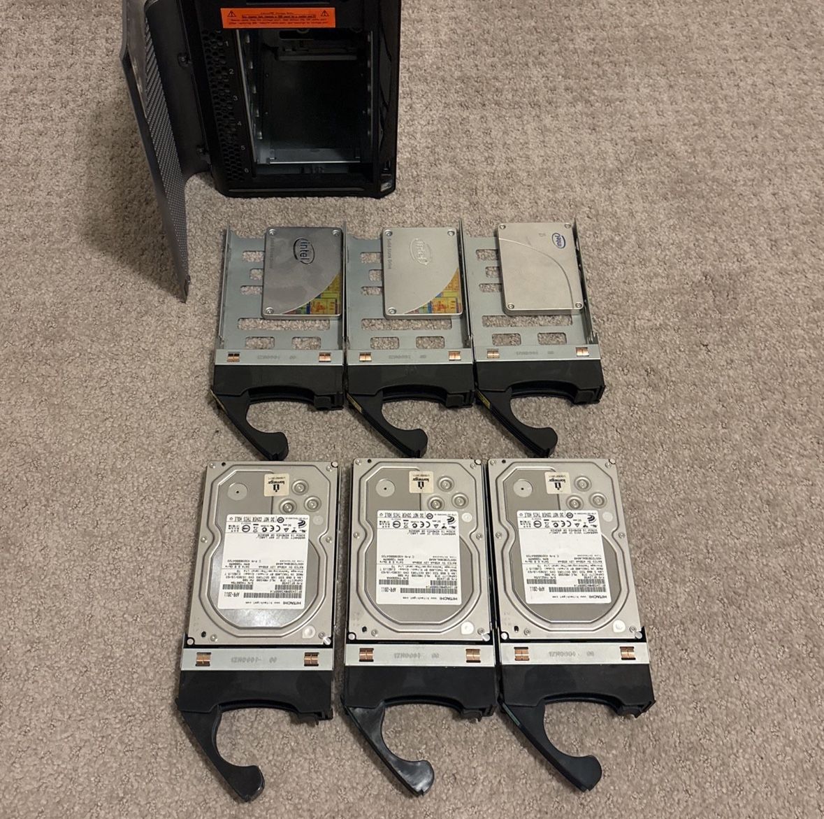 6 Bay Network Attached Storage With Drives