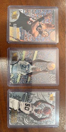 Fleer Ultra NBA Basketball Cards Lot of 3
