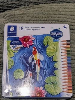Brand New 18 Set Staedtler Watercolor Pencils