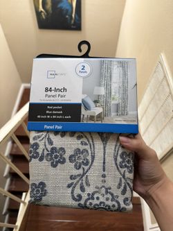 Unused 84-inch Curtains