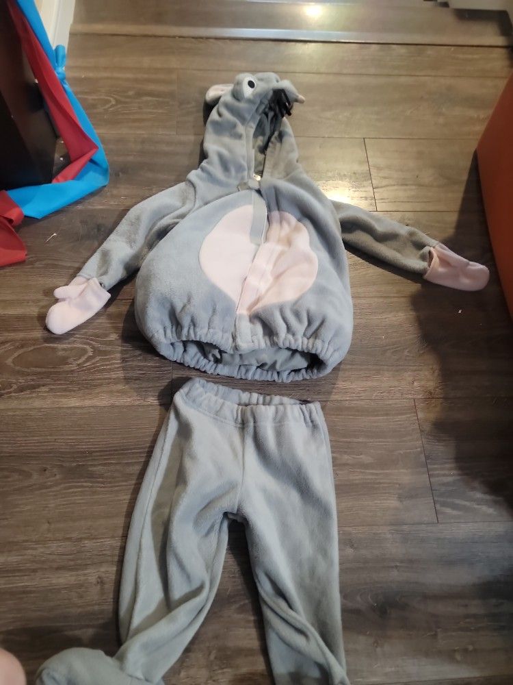 Halloween Costume Set For Tolders 2-3 Girl And Bou Mouse With Top With Velcro And Bottoms With Foot Holds, From Old Navy, Brand New Cute, Final Sale