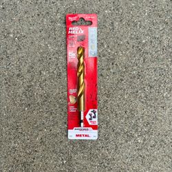 Milwaukee Red Helix Shockwave Titanium Impact Drill Bits 1/2" & 15/32"