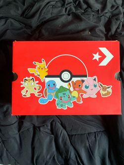 2021 Pokémon Converse collaboration chuck taylors size 7 men/ 9 women