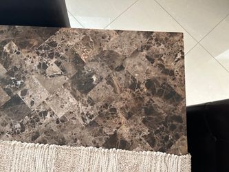 Montibello Counter Height Marble Dining Table  - 6 chairs