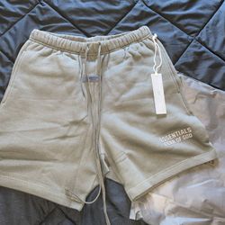 Fear of God ESSENTIALS Shorts SS23 Off Black | New | Size M or L